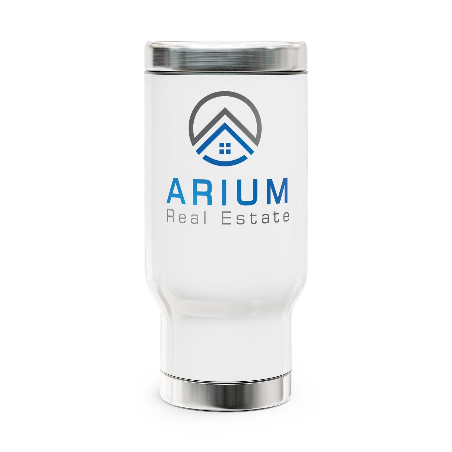 Stainless Steel Travel Mug with Handle, 14oz